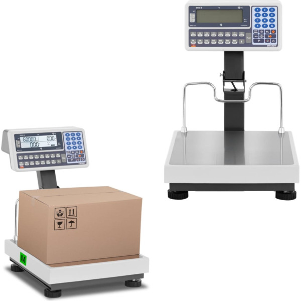 Tirdzniecības svari 60 kg / 0,02 kg LCD M LEGALIZĀCIJA