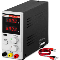 Servisa laboratorijas regulējams barošanas avots 0-100 V 0-3 A 300 W