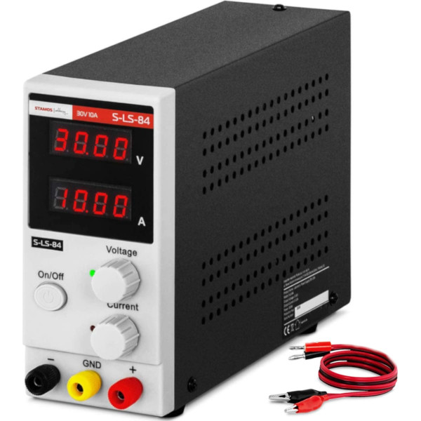 Laboratorijas dienesta barošanas avots 0-30 V 0-10 A 300 W