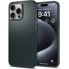 Spigen Aizsargvāciņš iPhone 15 Pro Thin Fit green