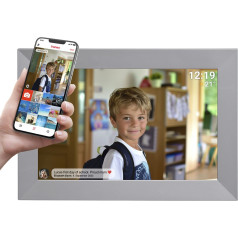 Denver Digitālais rāmis 10,1'' 16GB microSD WiFi Frameo PFF-1026GR - pelēks