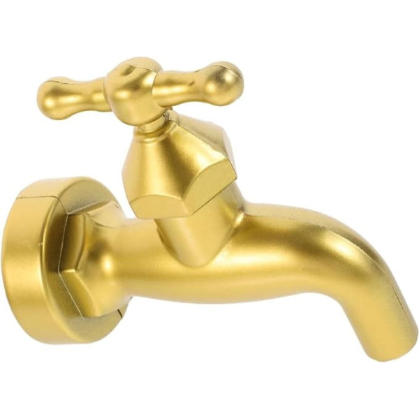 Cabilock Unsichtbarer Wasserhahn Tischbrunnen Zubehör DIY Dekorationsobjekt für Garten Springbrunnen Außen Feng Shui Glücksbringer Kreative Gestaltung