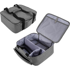 Carrying Case Compatible with Cricut Joy Xtra Smart Cutting Machine, Fully Open Cricut Carrying Case with Pockets, Portable Storage Bag, Compatible with Cricut Joy Xtra Accessories