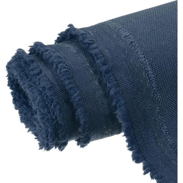 sourcing map 5ft x 3ft Waterproof Canvas Fabric 600D Waterproof Material - Sold by the Metre for Garden Furniture, Cushions, Bags, Sewing, Black