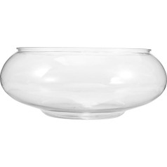 Milisten Flower Vase Bowl Round Large Mouth Terrarium Succulent Hydroponics Container Flower Container Table Decoration Globe