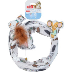 kaķu tunelis spirālveida dizains kaķi un peles chatouille 79cm
