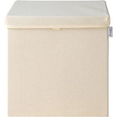 children's storage box with lid, cute toy box storage, boxes for nursery, storage box, foldable toy storage basket, children beige