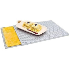 Antihaft-Backblech für Gebäck und Brot, perforierte Blätterteigform für gleichmäßiges Backen und Knuspern, 39,5 x 29,5 cm