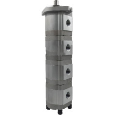 Hydraulische Zahnradpumpe HGP Vierstufig HGP-3333A-F6-6-6R/30-30-30-30R Hochdruck Vierfach(HGP-3333A-F28R)