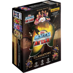 Topps UCC Match Attax 2025/26 - Mega Tin - Spartans - Includes 45 Match Attax Cards Plus 3 Exclusive Gladiators LE Cards