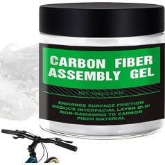 Multifunctional Carbon Paste For Bikes, Anti-Slip Friction-Reducing Lubricant For Handlebars, Seatposts And Stems, Suitable For Mountain Road Cycling, Outdoor Riding, Men And Women Bike Maintenance