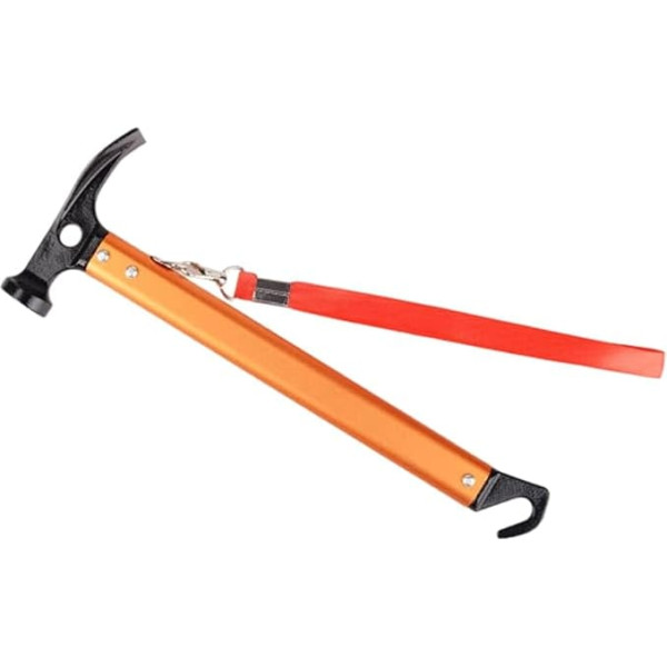 Camping Hammer Zelt Hering Schlägel mit Hering Entferner Multifunktions Hammer Outdoor Multifunktions Hämmer Camping Pfahl