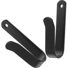 WOONEKY 2 Sets Ski Holder Wall Storage Hooks Wall Hanger Mounted Hanger Wall Mounted Snowboard Hook Skateboard Hanging Hook Skateboard Wall Hook Hook for Skateboard