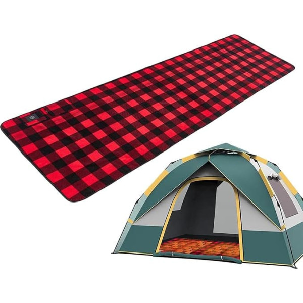 Beheizter Schlafsack-Einsatz | verstellbare 3-Gang-Decke – Schlafsack-Heizkissen, für Erwachsene, Männer, Frauen, Wandern, Outdoor, Picknick, Reisen, Überleben