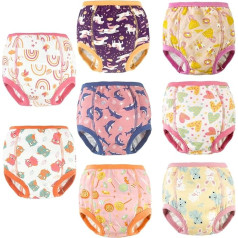 Reusable Potty Training Underwear for Boys and Girls, Size 1 to 6 Years