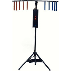 Catching Sticks-Spielmaschine, Hand-Auge-Koordinationsreflex-Trainingsspielmaschine, reflektierendes Drop-Stick-Challenge-Spiel, 5 einstellbare Geschwindigkeitsmodi, Catch All Drop Sticks(Black)