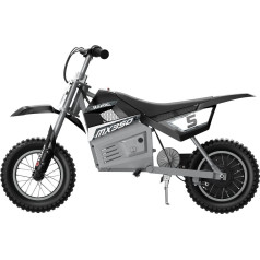 motocikls mx350 dirt - melnas uzlīmes
