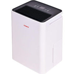 Corberó CDG12 Dehumidifier, Capacity 12 L/Day, Tank 3.2 L, Continuous Drain, Automatic Shut-Off, Ecological Coolant R290, Quiet, White