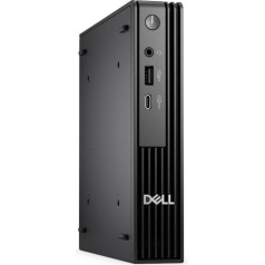 Dators pro micro qcm1250 w11pro i3-14100t/8gb/512gb ssd cl25/integrēts/wlan + bt/kb/pele/3yps