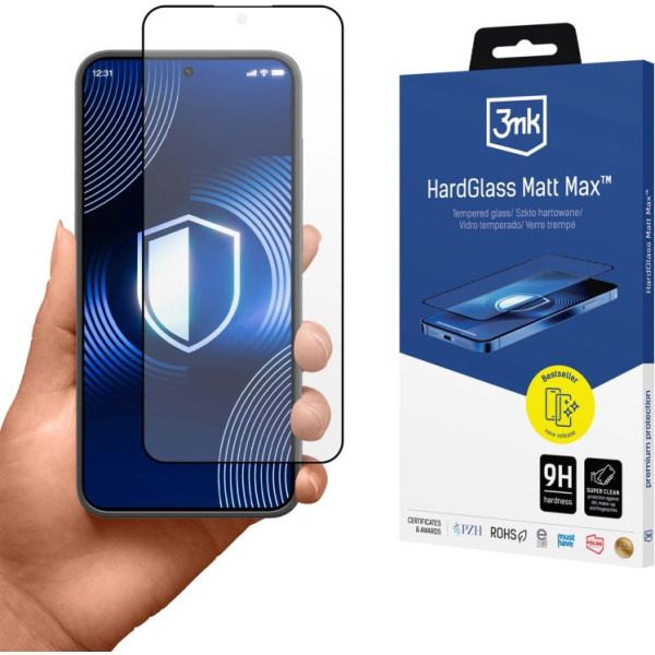 3mk HardGlass Matt Max rūdīts stikls Samsung Galaxy S24+ / N/A