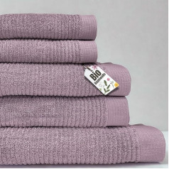 Premium Towel Set Made of 100% Organic Cotton, Extra Soft & Absorbent, CoreSoft Technology, Fluffy Terry Towels for Bath, Spa & Wellness