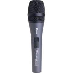 Sennheiser e845-s - dinamiskais superkardioīdais mikrofons ar ieslēgšanas un izslēgšanas slēdzi
