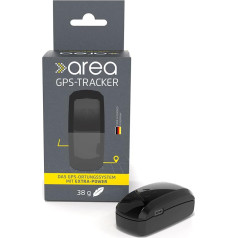Area GPS Tracker - Person Tracking Mini Tracking Transmitter with App, 38 g Lightweight, Battery Life up to 30 Days, for Seniors, Dementia, Children, Small Tracking Device