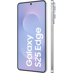Samsung Galaxy S25 Edge AI Smartphone with Galaxy AI, No Contract, Mobile Phone with Android, 12 GB RAM, 512 GB Memory, 200 MP Camera, Titanium Icyblue