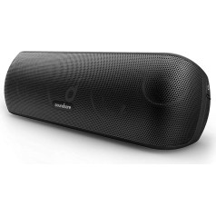 Soundcore Motion+ Bluetooth Speaker with Hi-Res 30W Audio, BassUp, Wireless HiFi Speaker with Associated App, Flexible EQ, 12 Hours Battery Life, IPX7 (Refurbished)