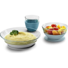 Béaba Silicone Learning-to-Eat Set with Suction Cups