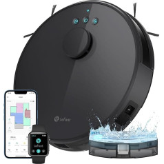 LEFANT M1B Robot Vacuum Cleaner with Wiping Function, LiDAR Navigation, 5500Pa Vacuum Cleaner Robot, Multi-Floor Mapping, Self-Charging, WiFi, 8 with No-Go Zones, Applicable Pet Hair, Carpet, Hard Floor