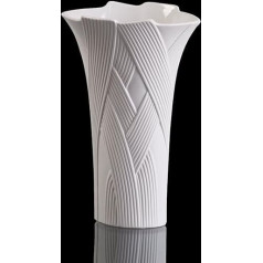 Goebel Kaiser Porcelain Hacienda 14-000-66-5 Vase Bisque Porcelain 25 x 16 cm White