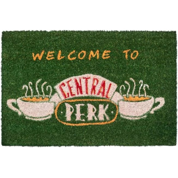 Grupo Erik Friends Central Perk Coconut Mat Door Mat 40 x 60 cm Funny Door Mat Indoor Door Mat
