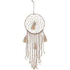 MIJOMA Natural Dream Catcher with Tassels - Boho Decoration for Harmonious Sleep Approx 27 x 70 cm