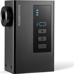 Rockbros Akumulatora sūknis AS240 PRO 120 psi kompresors 420mAh - melns / N/A