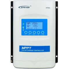 EPEVER XTRA-N Solar Charge Controller, MPPT, 10-40A, 12/24/36/48V DC Car, 100-150V PV, XDS2 Display