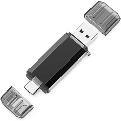USB C Memory Stick USB C Flash Drive 64GB USB Stick High Speed USB 3.0 Drive Type C Dual OTG Pen Drive for TV, Car, Smartphones, PC, Laptop, Chromebook, MacBook Pro