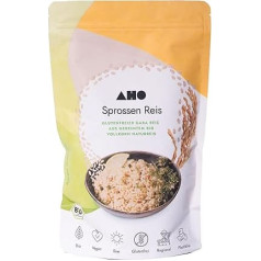 AHO Sprouts Rice 850 g, Organic Germinated Rice, Whole Grain Natural Rice, GABA Rice, Contains Gamma Amino Butyric Acid
