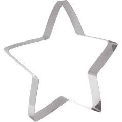 Scrap Cooking XXL Stainless Steel Star Cookie Cutter, 1 Piece, Star Shape, 29.5 x 30 cm