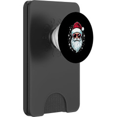 Weihnachtsmann mit Sonnenbrille Weihnachtszeit PopSockets PopWallet für MagSafe