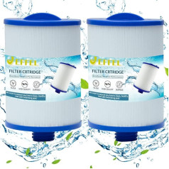Spa Filter for Whirlpoal Pww50 Filter for Whirlpoal Filter Replacement for Unicel 6CH-940, Filbur FC-0359 for Waterway Plastics 817-0050 (Pack of 2)