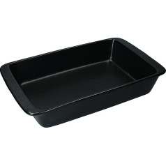 Maxwell & Williams Casserole Dish Stoneware Black 35.5 x 22 cm Oven to Table Roasting Dish Ideal for Cakes, Pasta Casseroles and Roasts
