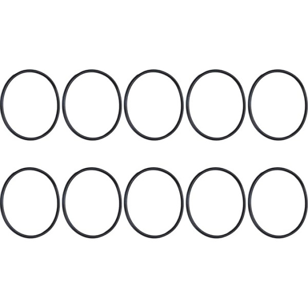 Pack of 10 Round Motor Belts Rubber Transmission Mechanical Transmission Belt for Protection of Machines 5 mm Diameter 5405-0005-0414 (5405-0005-0334)