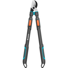 Gardena TeleCut Pro L, Telescopic Loppers for Fresh Wood up to 50 mm, Extendable up to 900 mm, Precision Ground Blades, PowerCoating for Clean Cuts (12041-88)