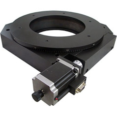 PT-GD205 Electric Lathe, Electric Optical Turning Platform, Motorized Turning Stage, Diameter 300mm Bearing Scale