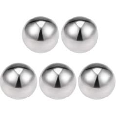 sourcing map 316L Stainless Steel Precision Ball 1/2-Inch (Pack of 10)
