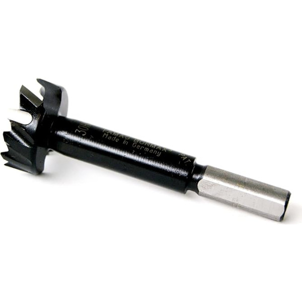 Bormax Carbide Forstner Drill Bit 30 x 57 x 90 mm S=10 mm Z = 2