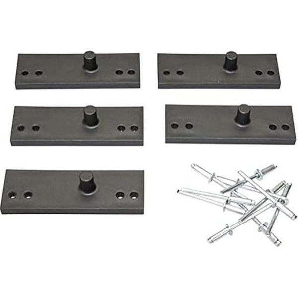 HAZET 173-019 Drawer Locking Pins with Rivets - Multi-Colour (5-Piece)