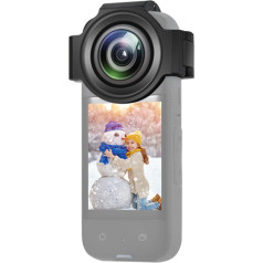 PULUZ Lens Protector for Insta360 X3, Glass Lens Protector, Protective Case for Insta360 X3 Sports Camera