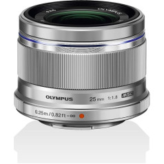 Olympus 25mm 1:1.8 M.Zuiko Digital Lens - Silver